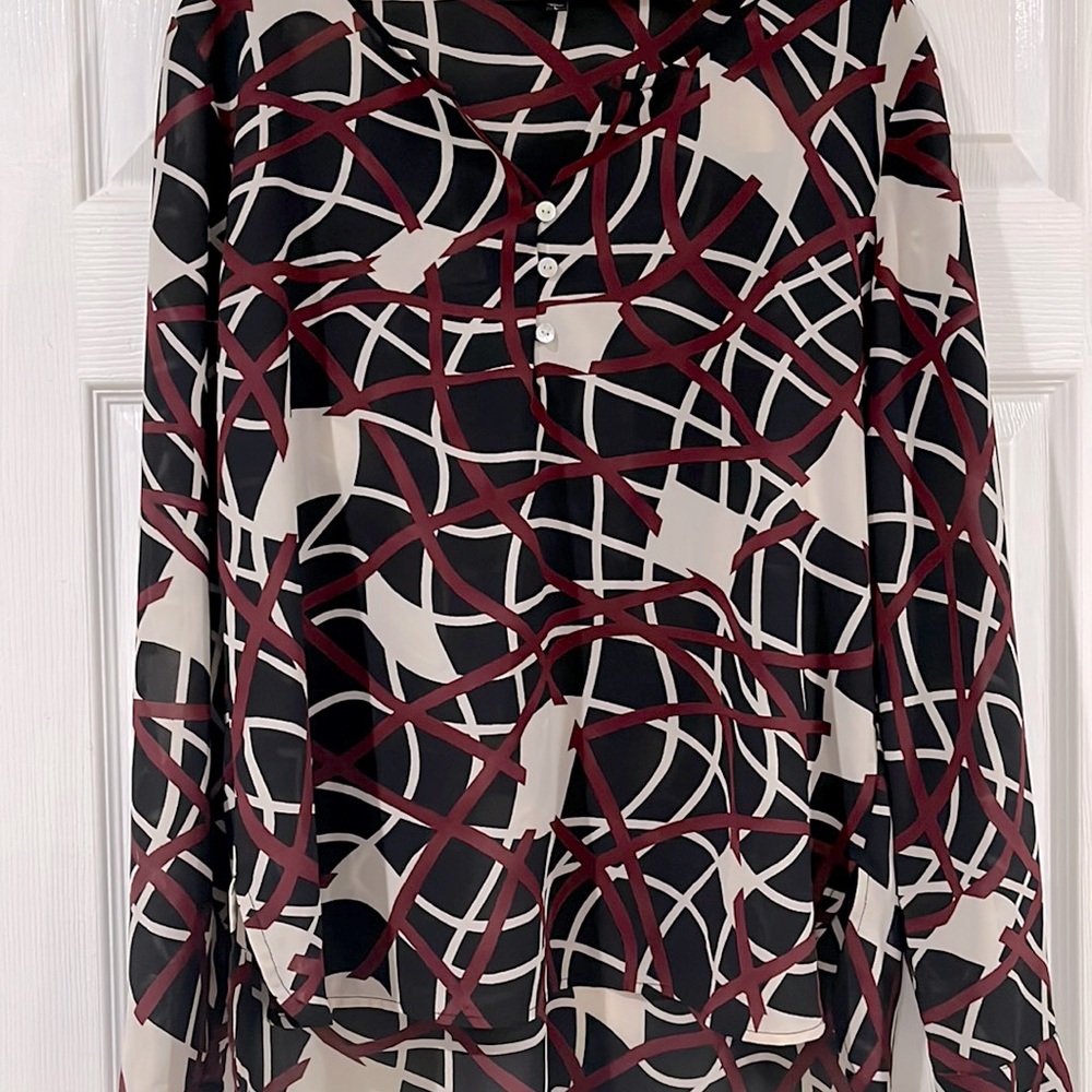 Sanctuary sheer blouse